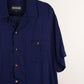 Camisa azul marino (XL) Fresco lab