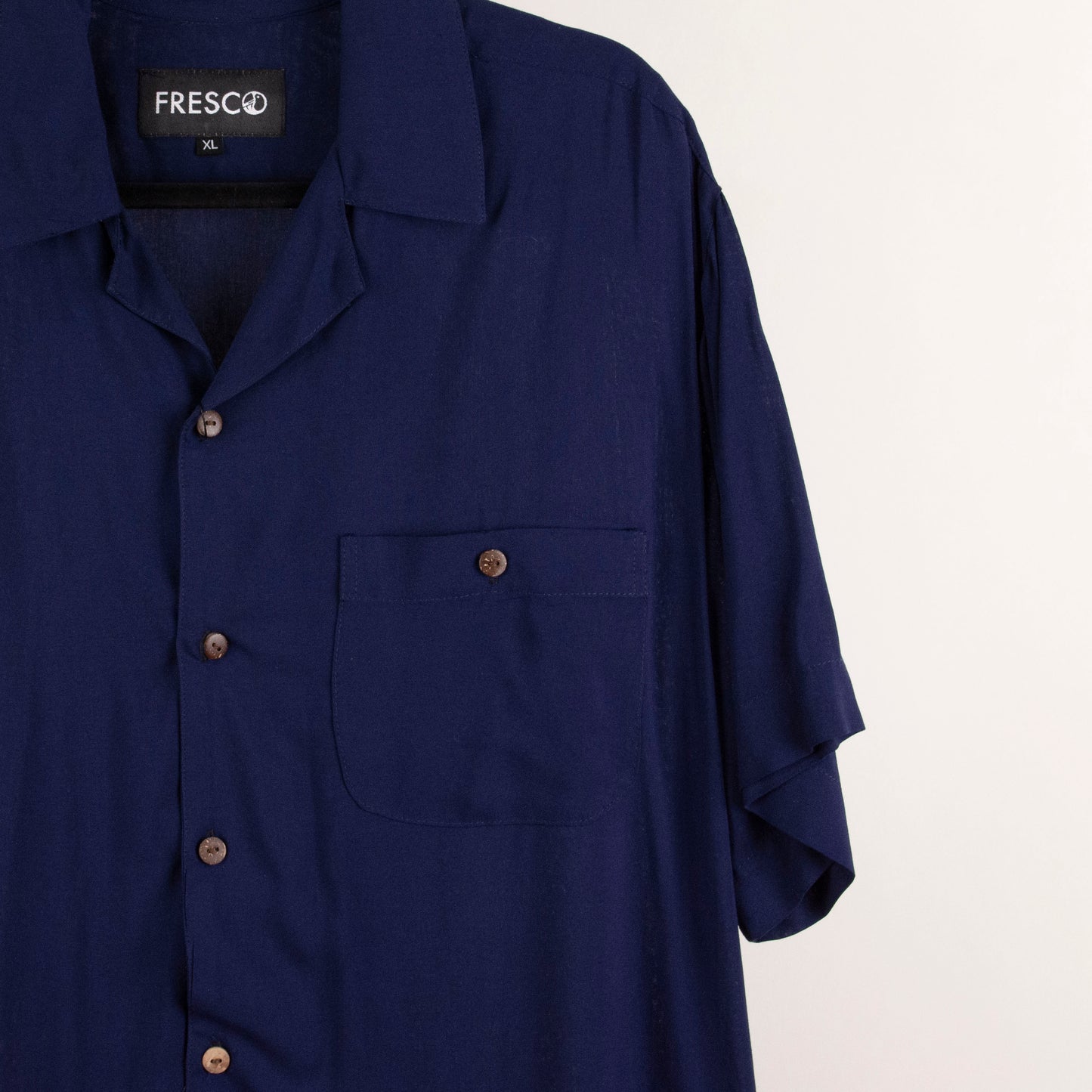 Camisa azul marino (XL) Fresco lab