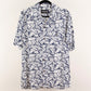 Camisa hawaiana blanco (S) Fresco lab