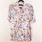 Camisa estampada multicolor (S) Fresco lab