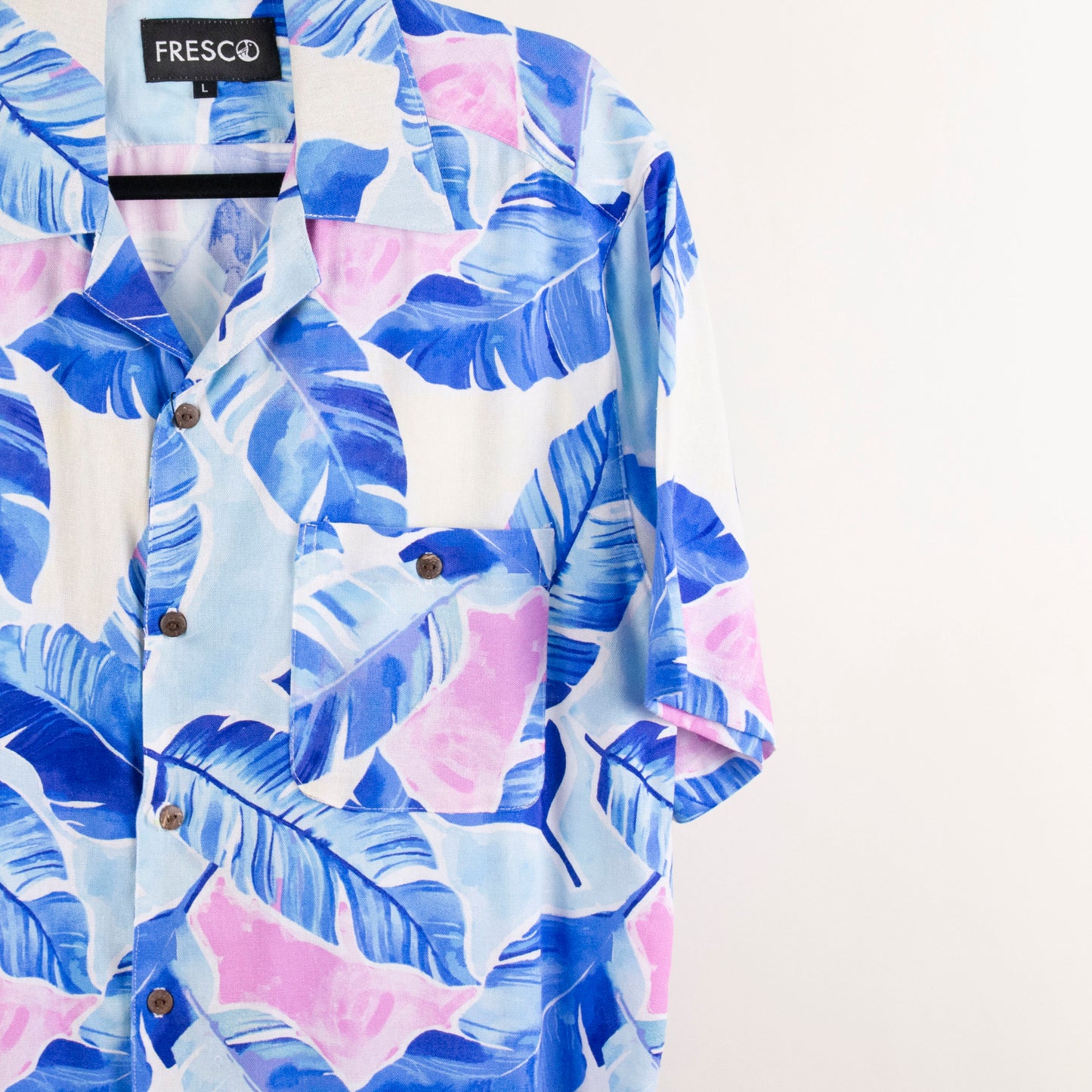 Camisa hawaiana azul (L) Fresco lab