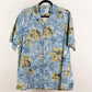 Camisa hawaiana azul (XL) RJC