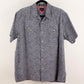 Camisa estampada azul marino (M) Tommy jeans