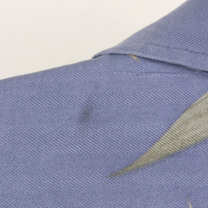 Camisa hawaiana azul (L) Bamboo Cay