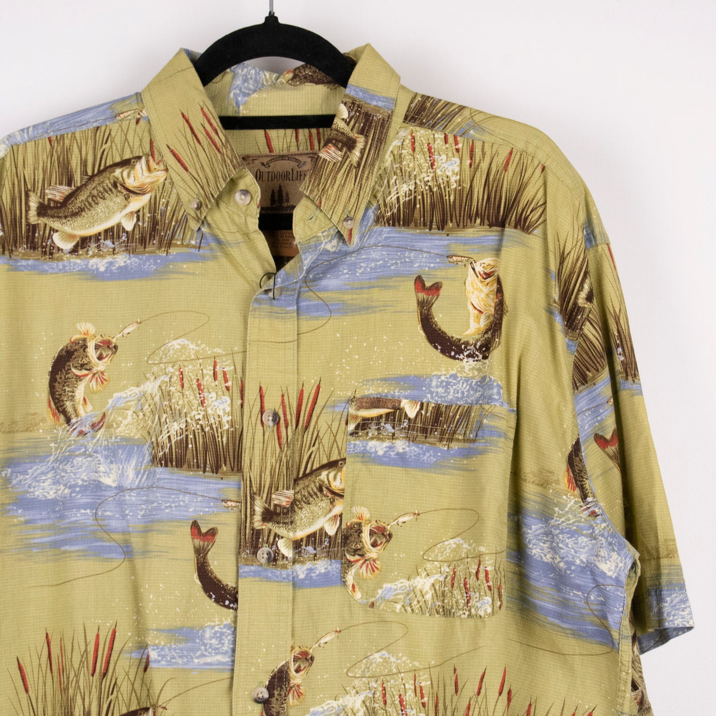 Camisa hawaiana (XL) Outdoor life