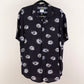 Camisa estampada negro (L) Denim & Flower