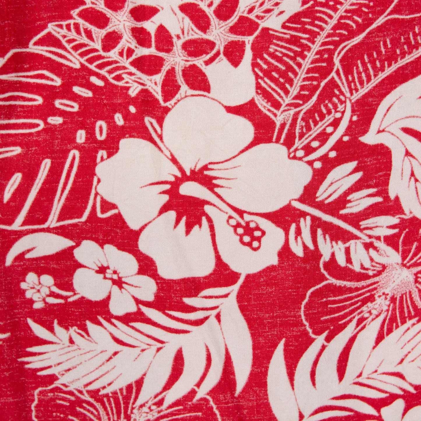 Camisa hawaiana rojo (XL) George