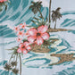 Camisa hawaiana azul (L) George