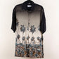 camisa hawaiana beige (M) Windham Pointe