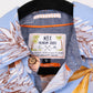 Camisa hawaiana azul (S) MBX