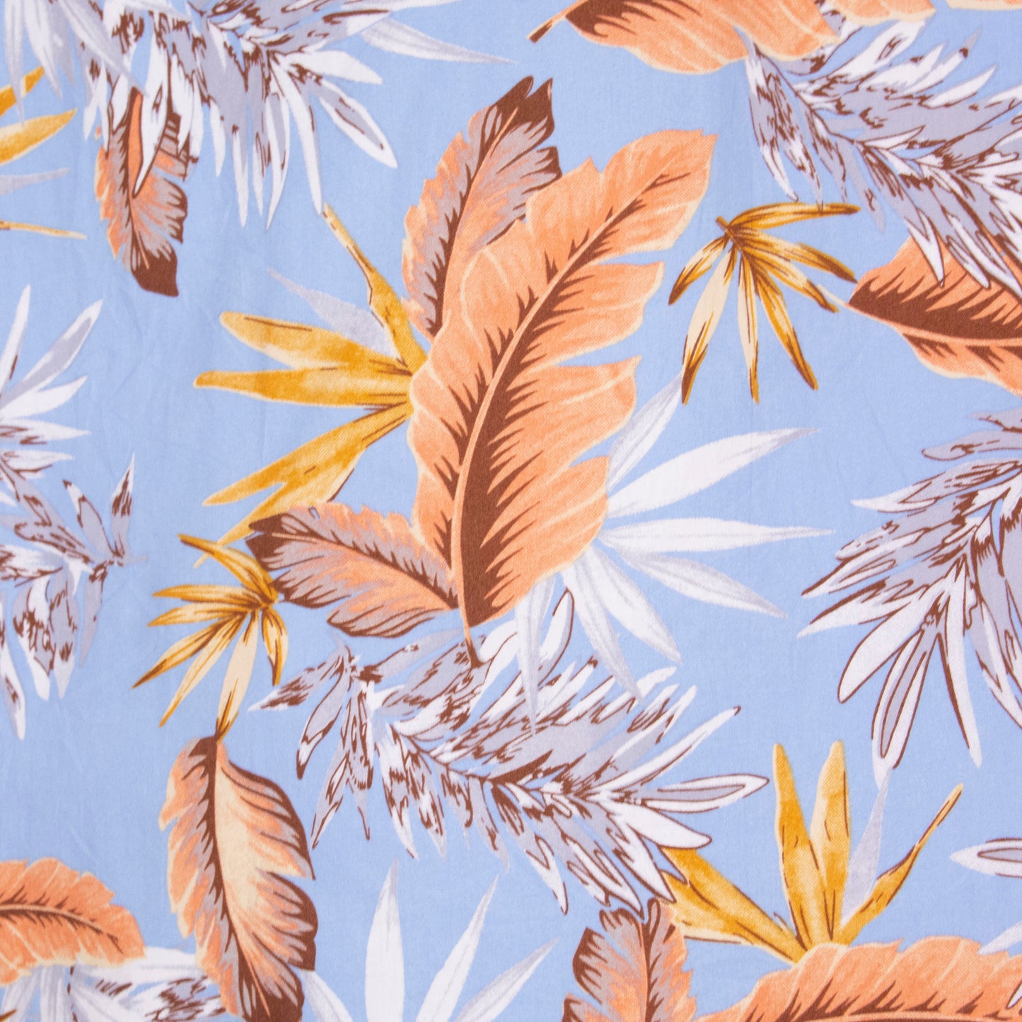 Camisa hawaiana azul (S) MBX
