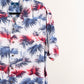 Camisa hawaiana blanco (M) George