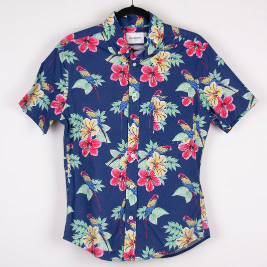 Camisa hawaiana azul (XS) Goodfellow