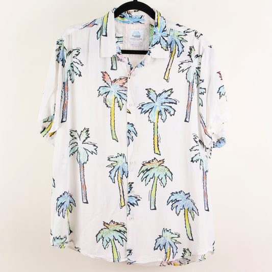 Camisa hawaiana blanco (XL) Denim & Flower