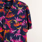Camisa hawaiana azul marino (S) George