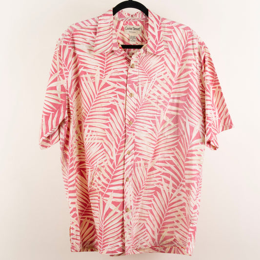 Camisa hawaiana rosa (XL) Cokke Street