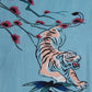 Camisa estampada azul (L) 28 Palms