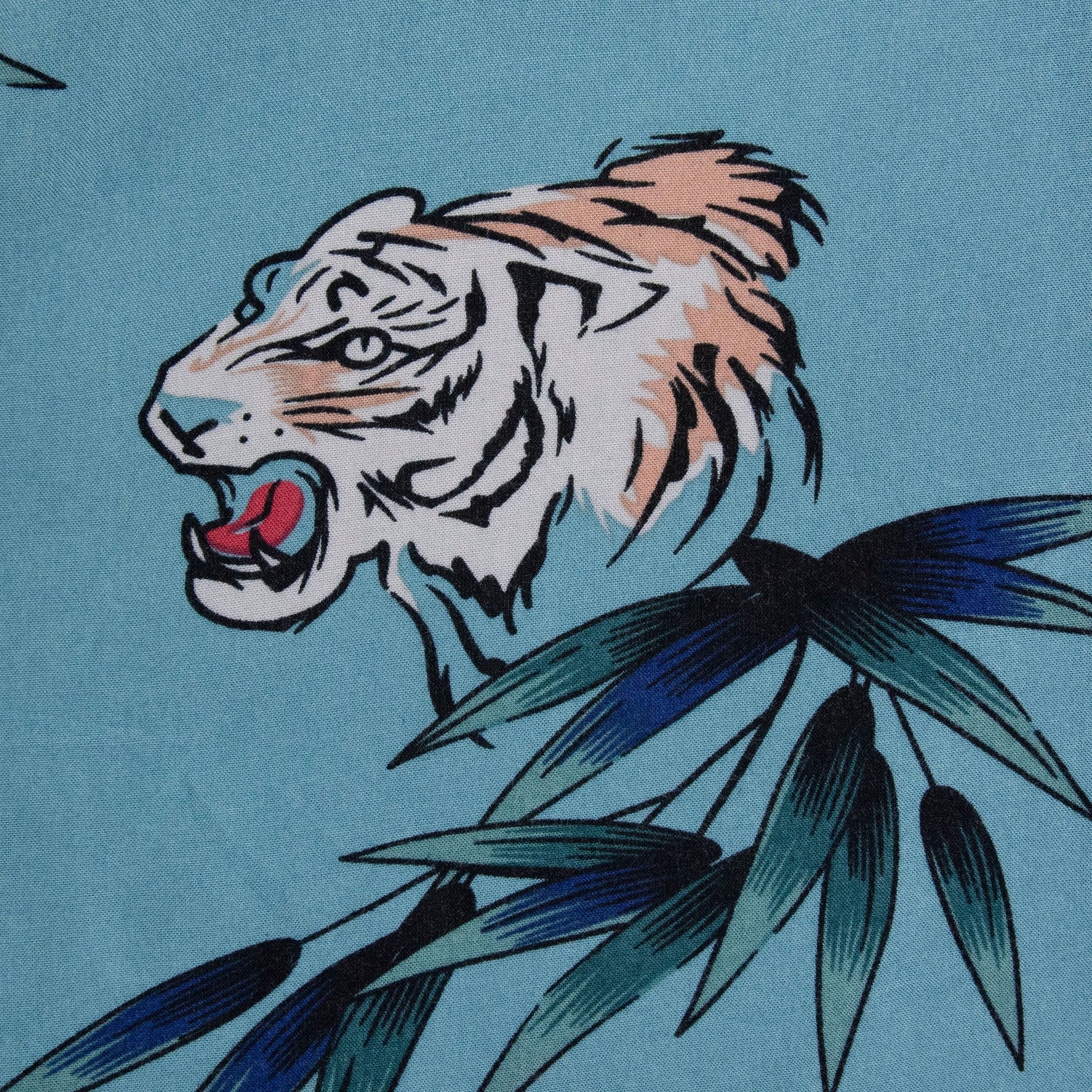 Camisa estampada azul (L) 28 Palms