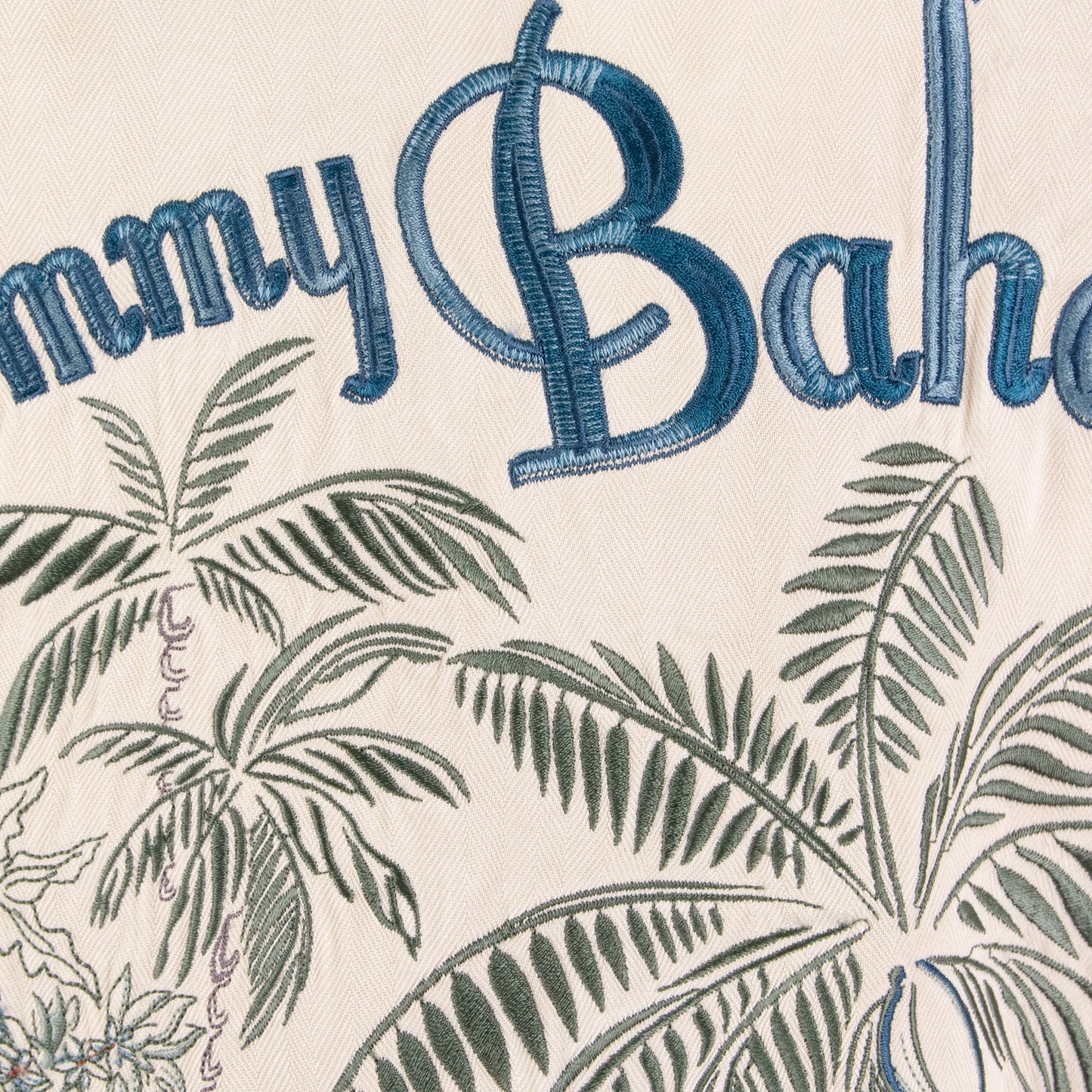 Camisa hawaiana beige (L) Tommy Bahama