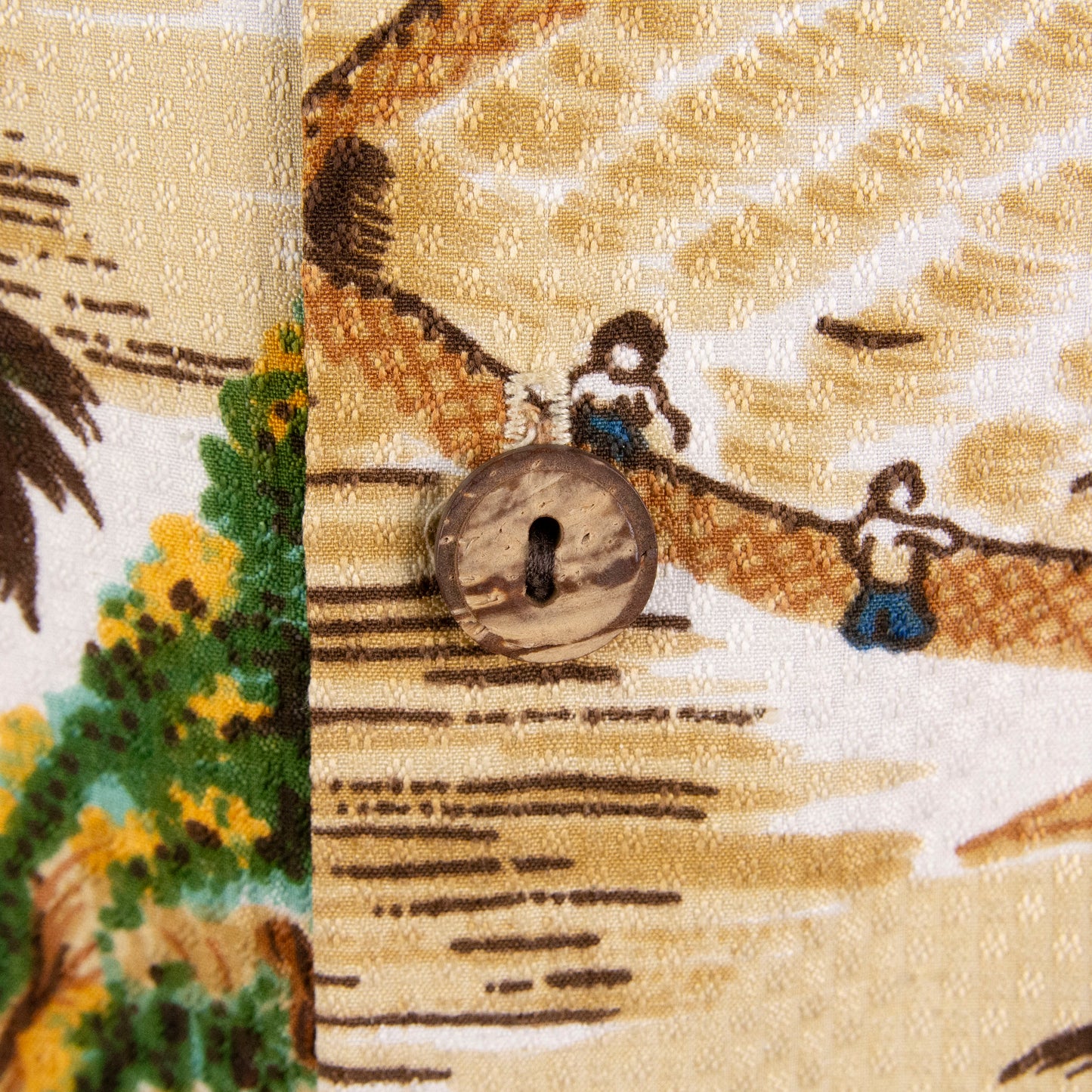 Camisa hawaiana beige (XL) Kennington