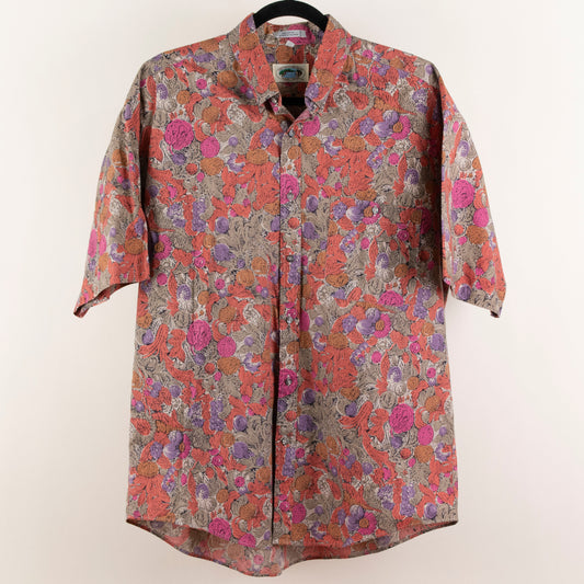 Camisa estampada rojo (L) Chattahooche Valley