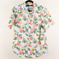 Camisa estampada blanco (S) Old Navy