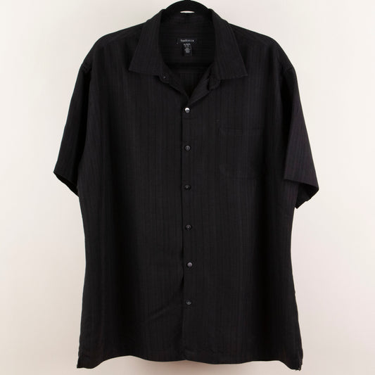 Camisa estampada negro (XL) Van Heusen