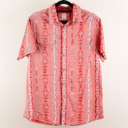 Camisa estampada rosa (L) Mossimo Supply CO