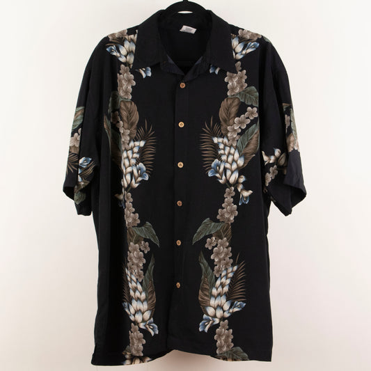 Camisa hawaiana negro (L) Premier International
