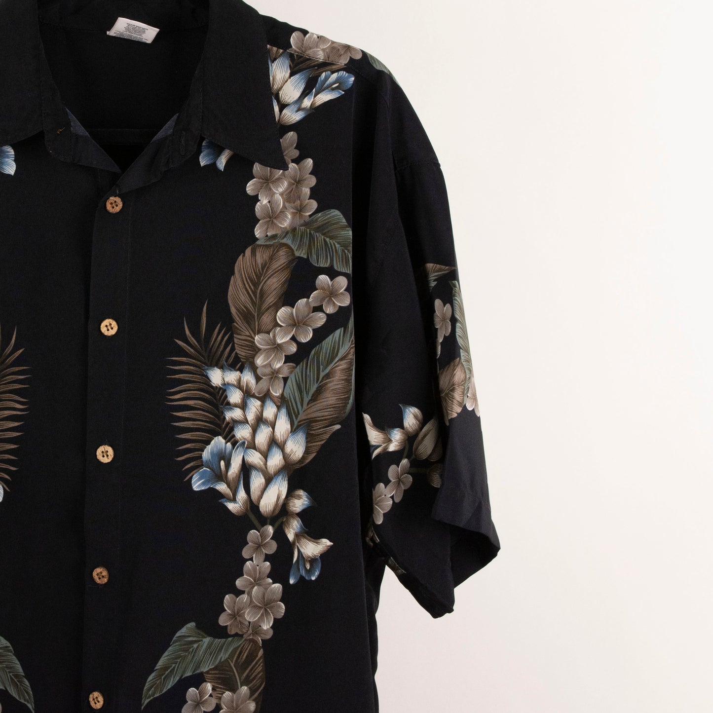 Camisa hawaiana negro (L) Premier International