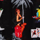 Camisa hawaiana negro (XL) Junction West