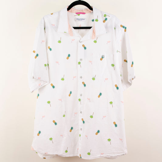 Camisa estampada blanco (2XL) Tommy Bahama