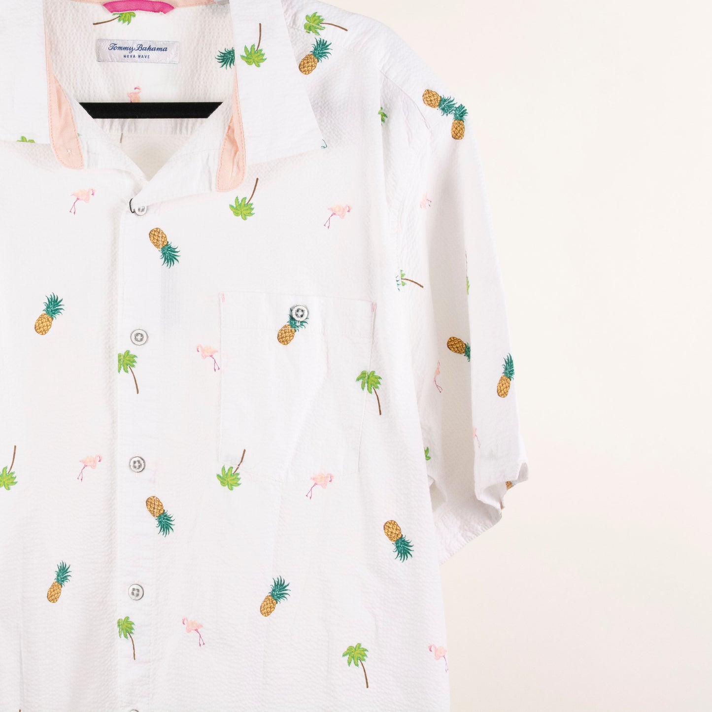 Camisa estampada blanco (2XL) Tommy Bahama