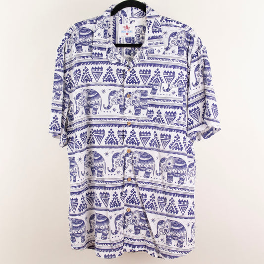 Camisa hawaiana blanco (XL) Urban Shores