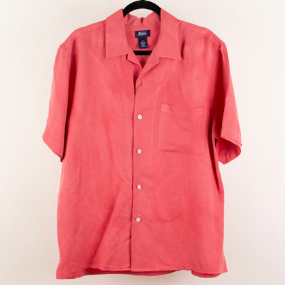 Camisa manga corto rojo (M) Bass