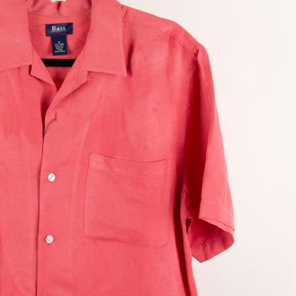 Camisa manga corto rojo (M) Bass