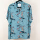 Camisa estampada azul (L) 28 Palms