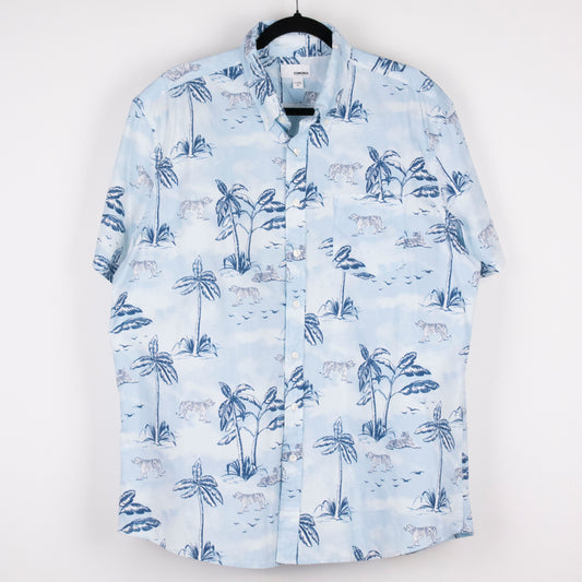 Camisa hawaiana azul (XL) Sonoma