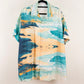 Camisa hawaiana multicolor (2XL) Kyku
