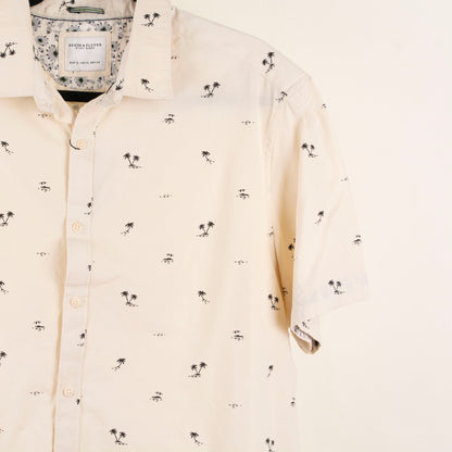 Camisa estampada beige (XL) Denim & Flower