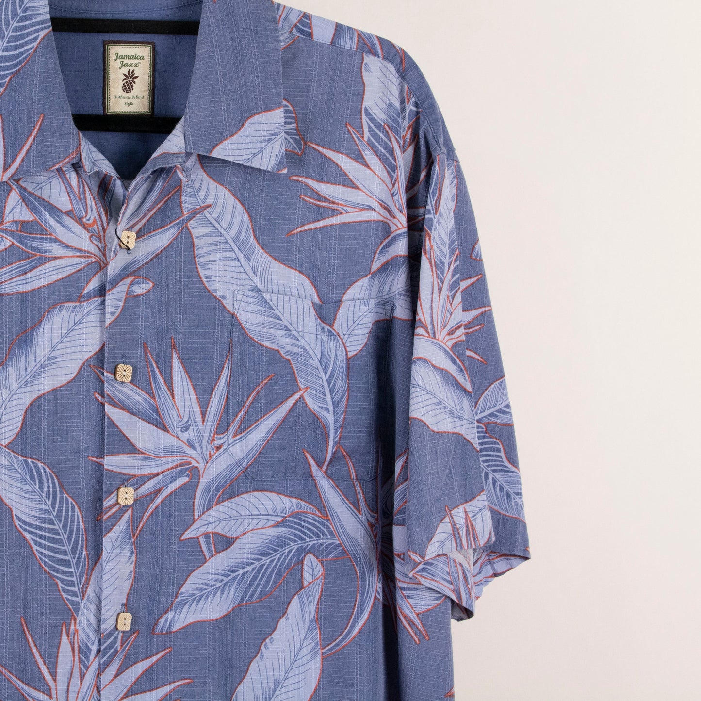 Camisa hawaiana azul (XL) Jamaica Jaxx