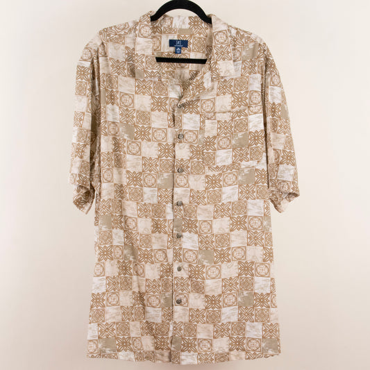 Camisa beige (2XL) Geroge