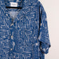 Camisa estampada azul (2XL) Goodfellow
