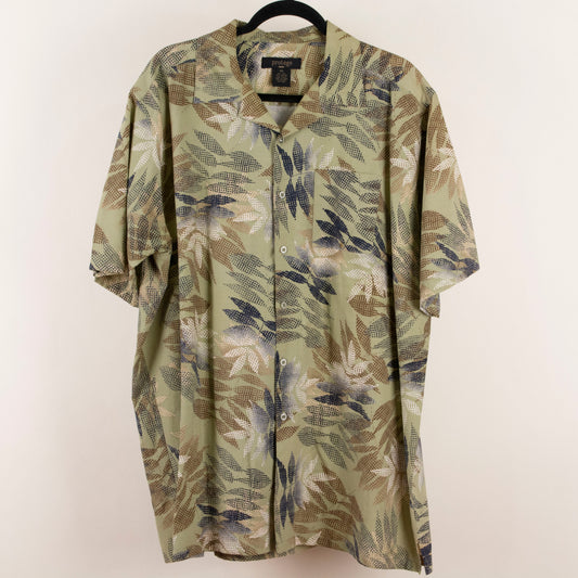 Camisa estampada verde (2XL) Protégé