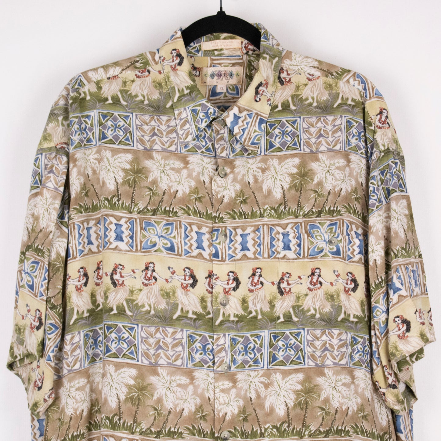 Camisa hawaiana beige (XL) Campia