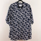 Camisa estampada azul marino (4XL) Goodfellow