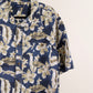 Camisa hawaiana azul marino (2XL) Croft&Barrow