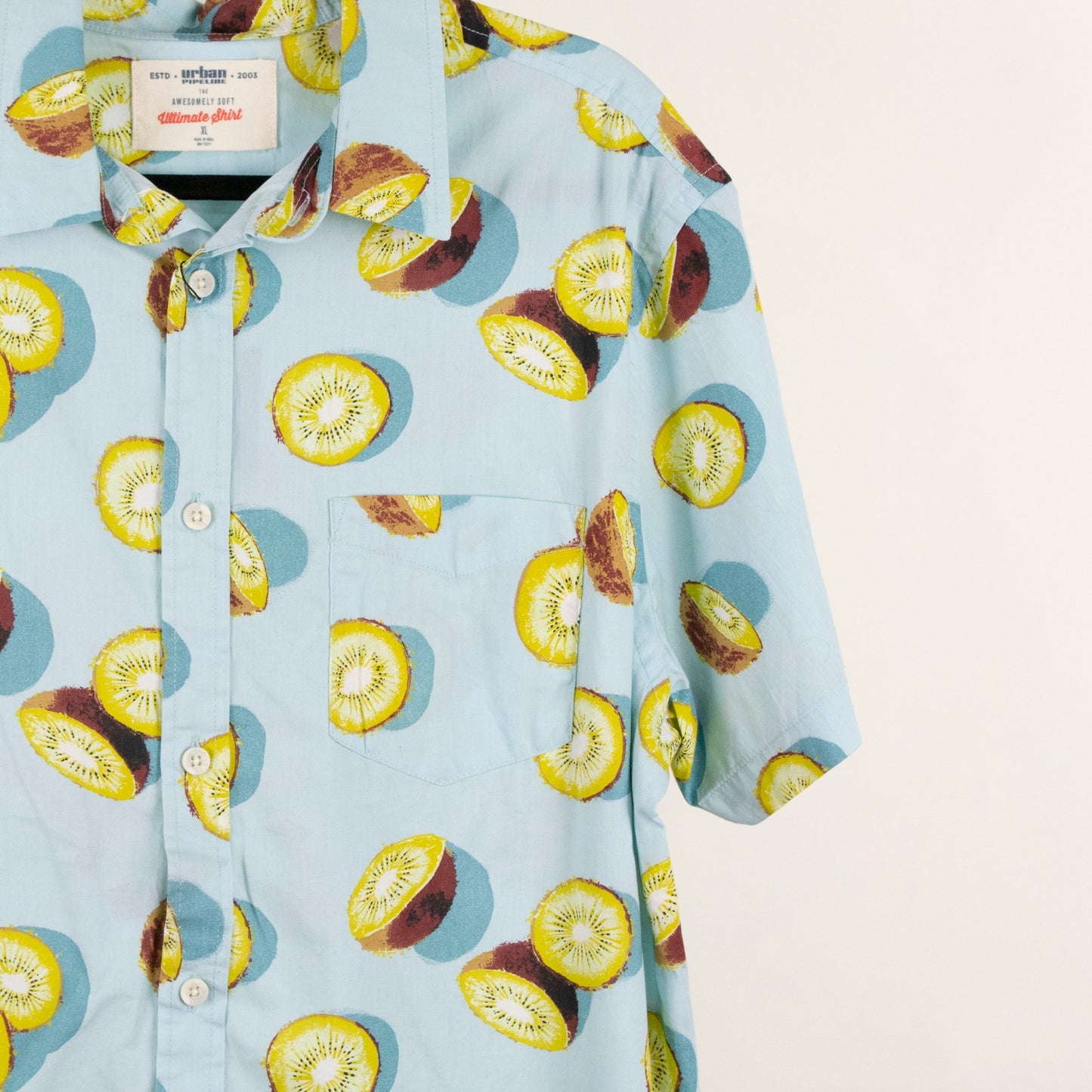 Camisa estampada azul (XL) Urban Pipeline