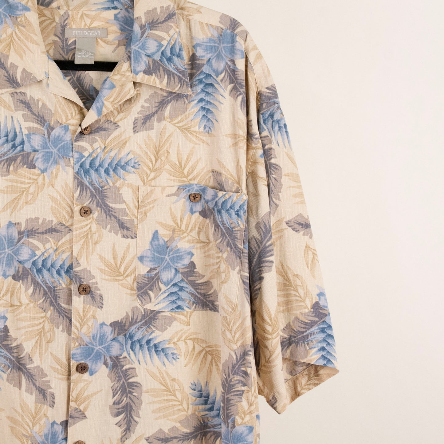 Camisa hawaiana beige (2XL) Fieldgear