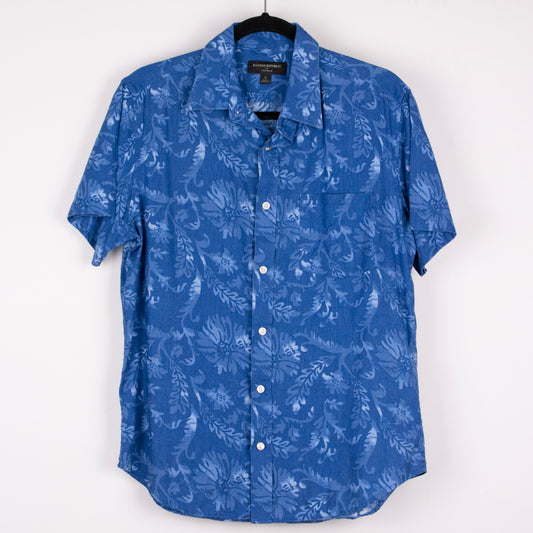 Camisa hawaiana azul (S) Banana